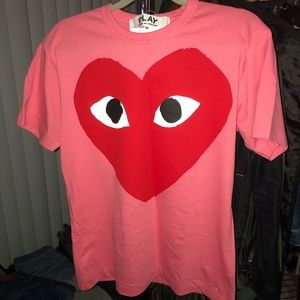 Comme Des Garçon Play Big Heart Logo T-Shirt